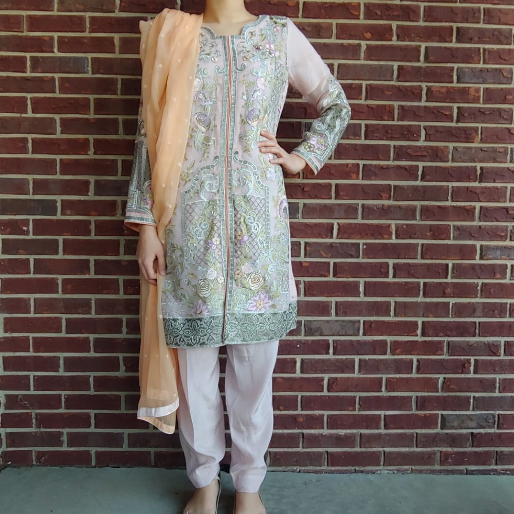 ⭐🌙3 piece pakistani outfit
